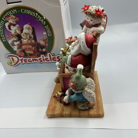 Vintage Dreamsicles Toyland Santa Claus Angels Elves 11 Edition 2002 With Box - Picture 5 of 10